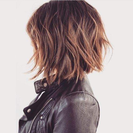 Short bob desfiado