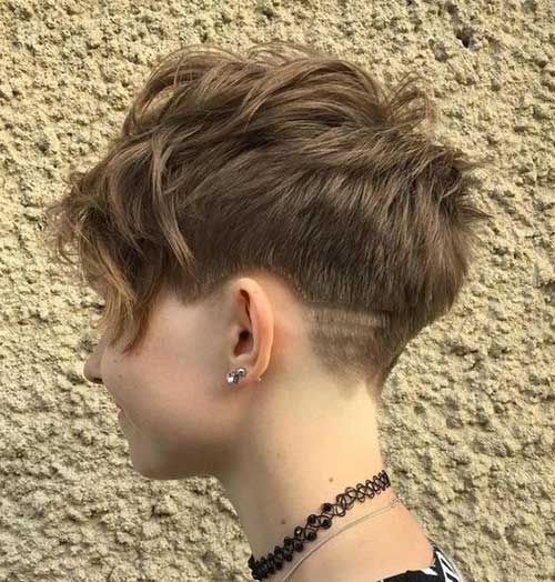 cabelo pixie em menina