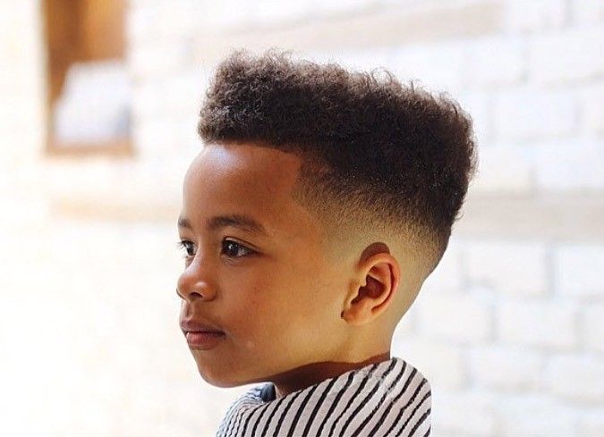 corte infantil flat top