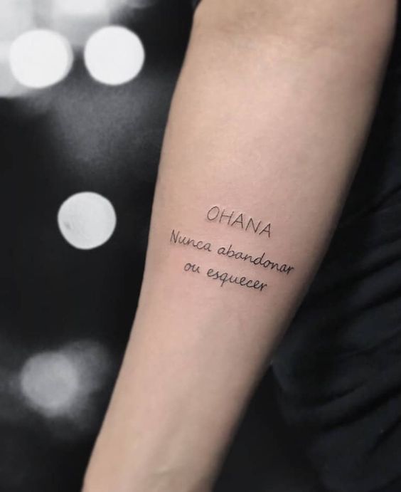 família tattoo