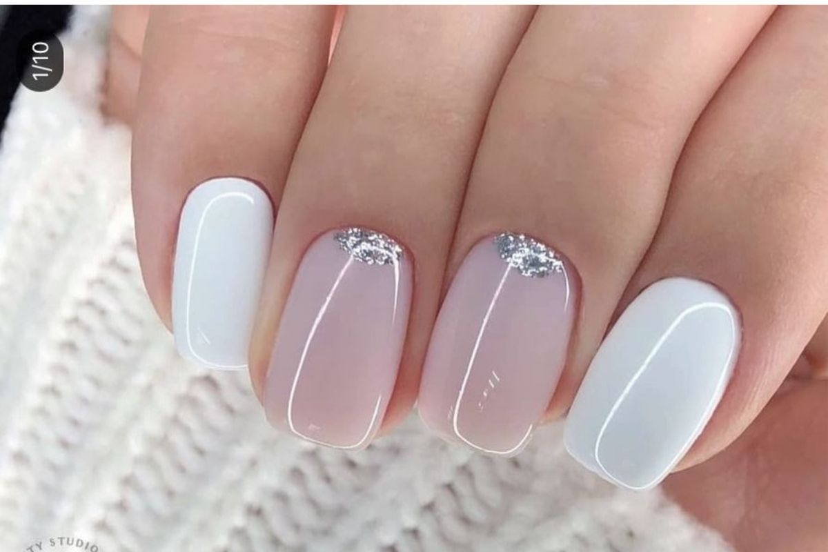 Esmaltação em gel em unha natural 1