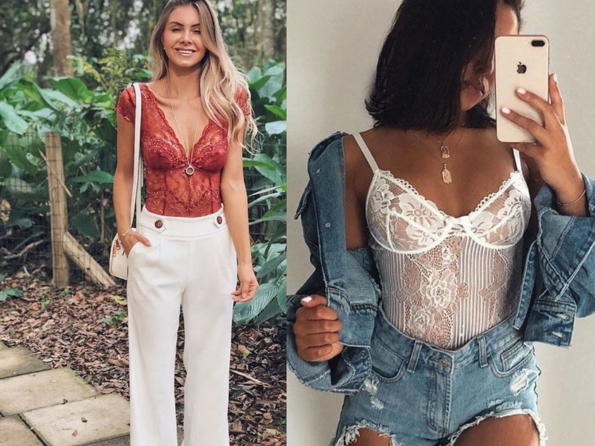  Lingerie em looks para o dia a dia