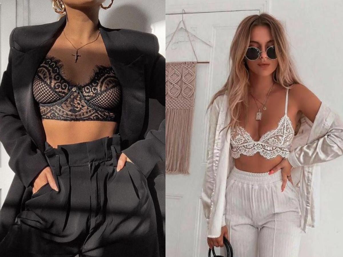 Lingerie em looks para o dia a dia