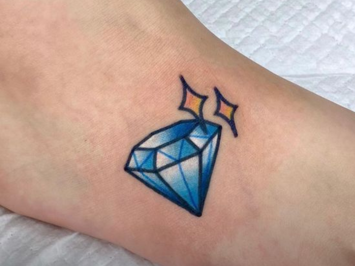 Tatuagem de Diamante