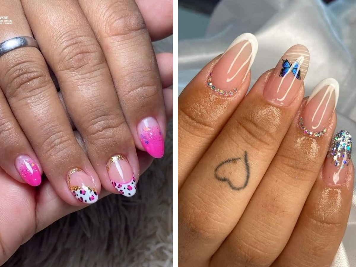 Unhas encapsuladas francesinhas