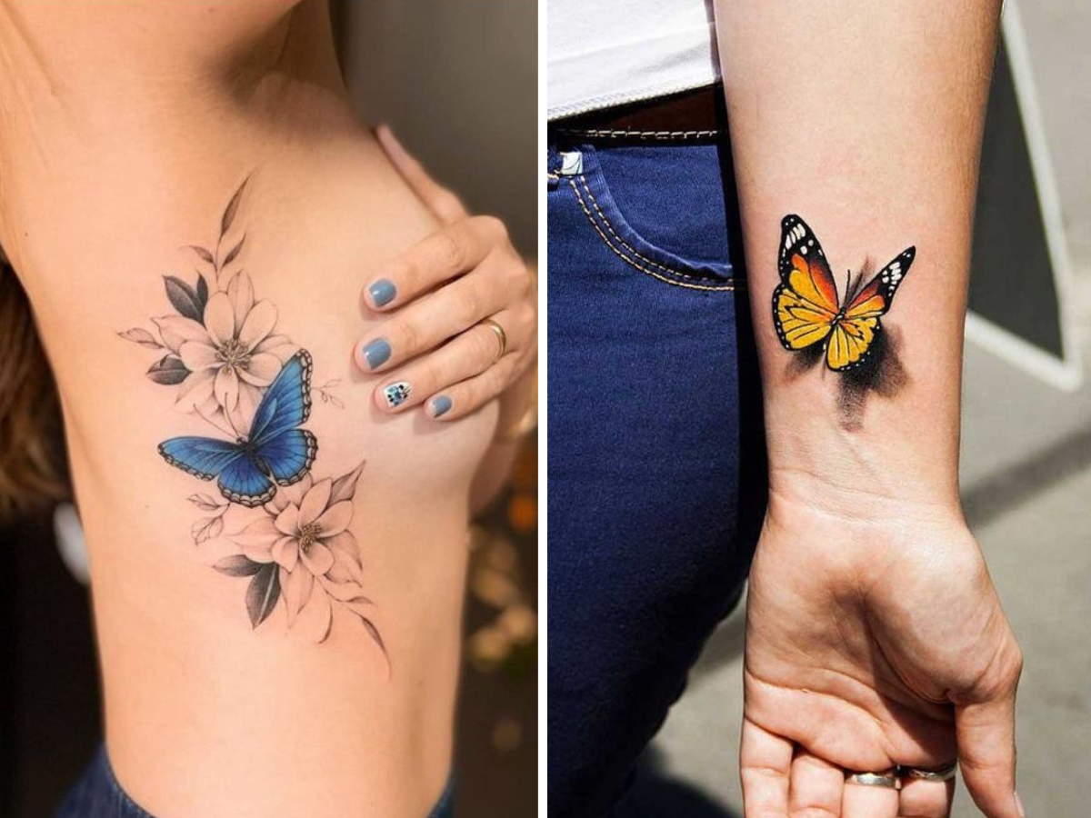 tatuagem de borboleta