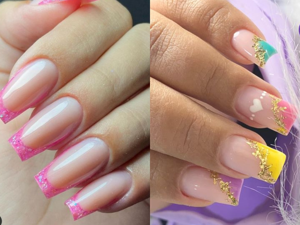 unhas decoradas Acrigel