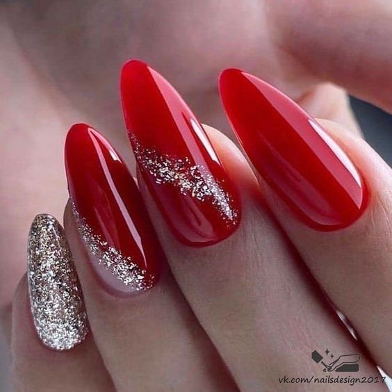 unhas para o reveillon