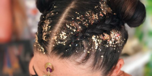 Glitter no Cabelo