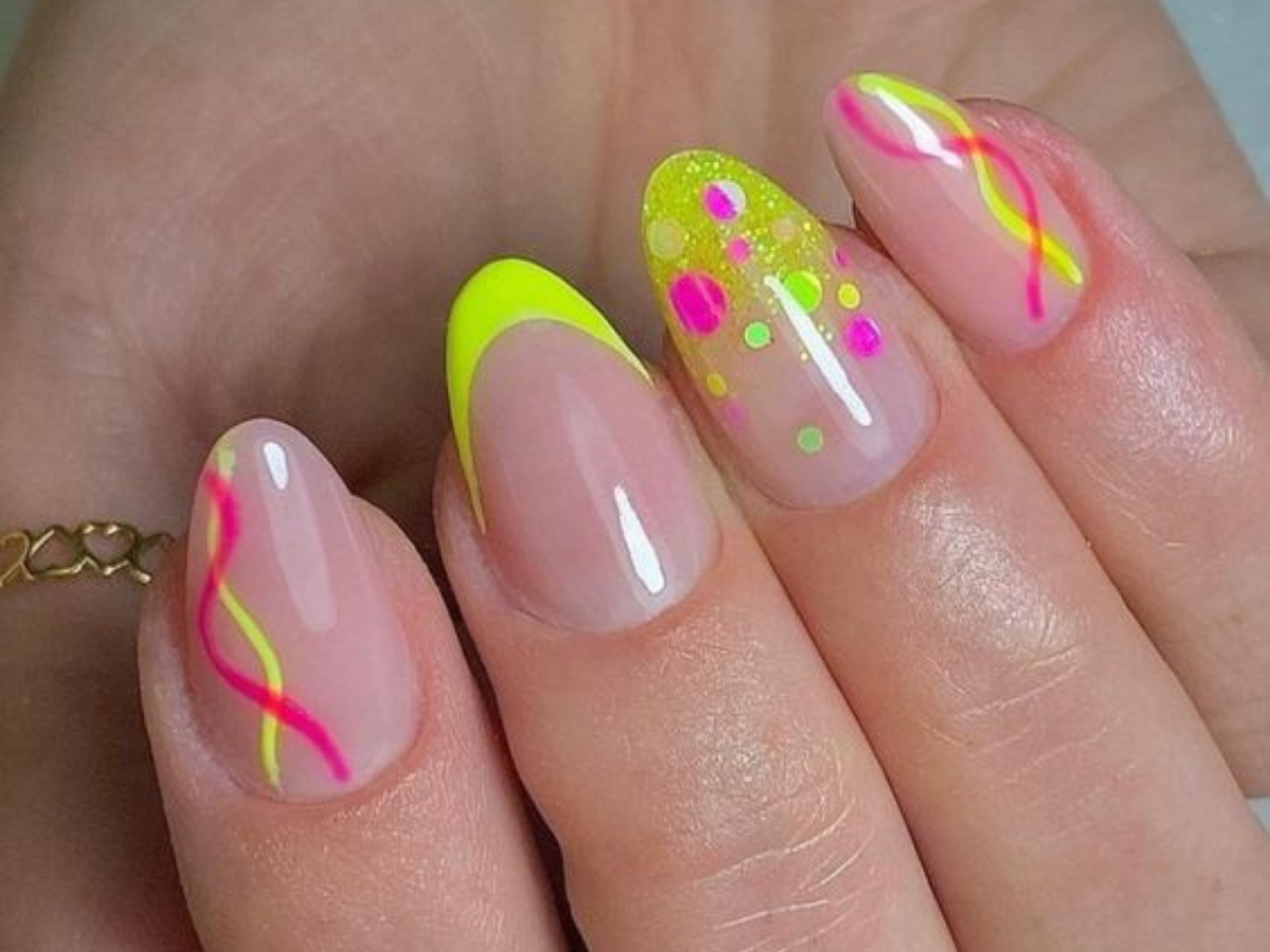 unhas de carnaval