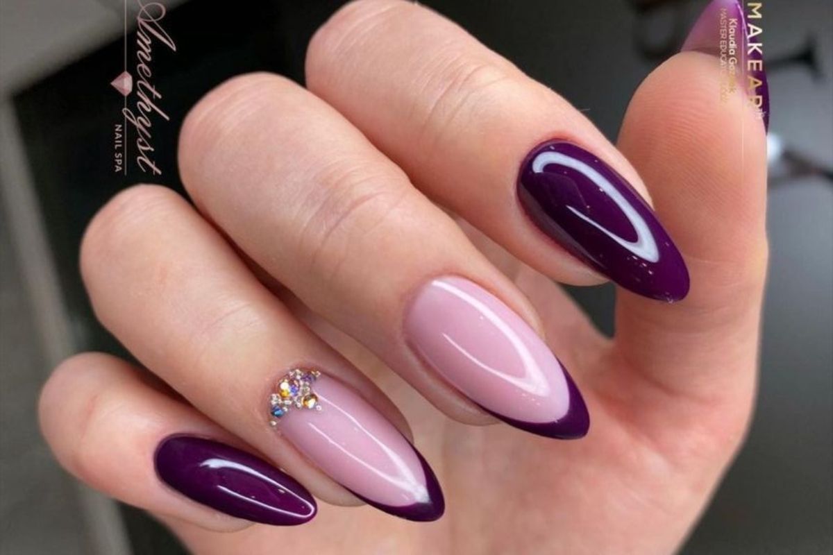 unhas para convidada de casamento