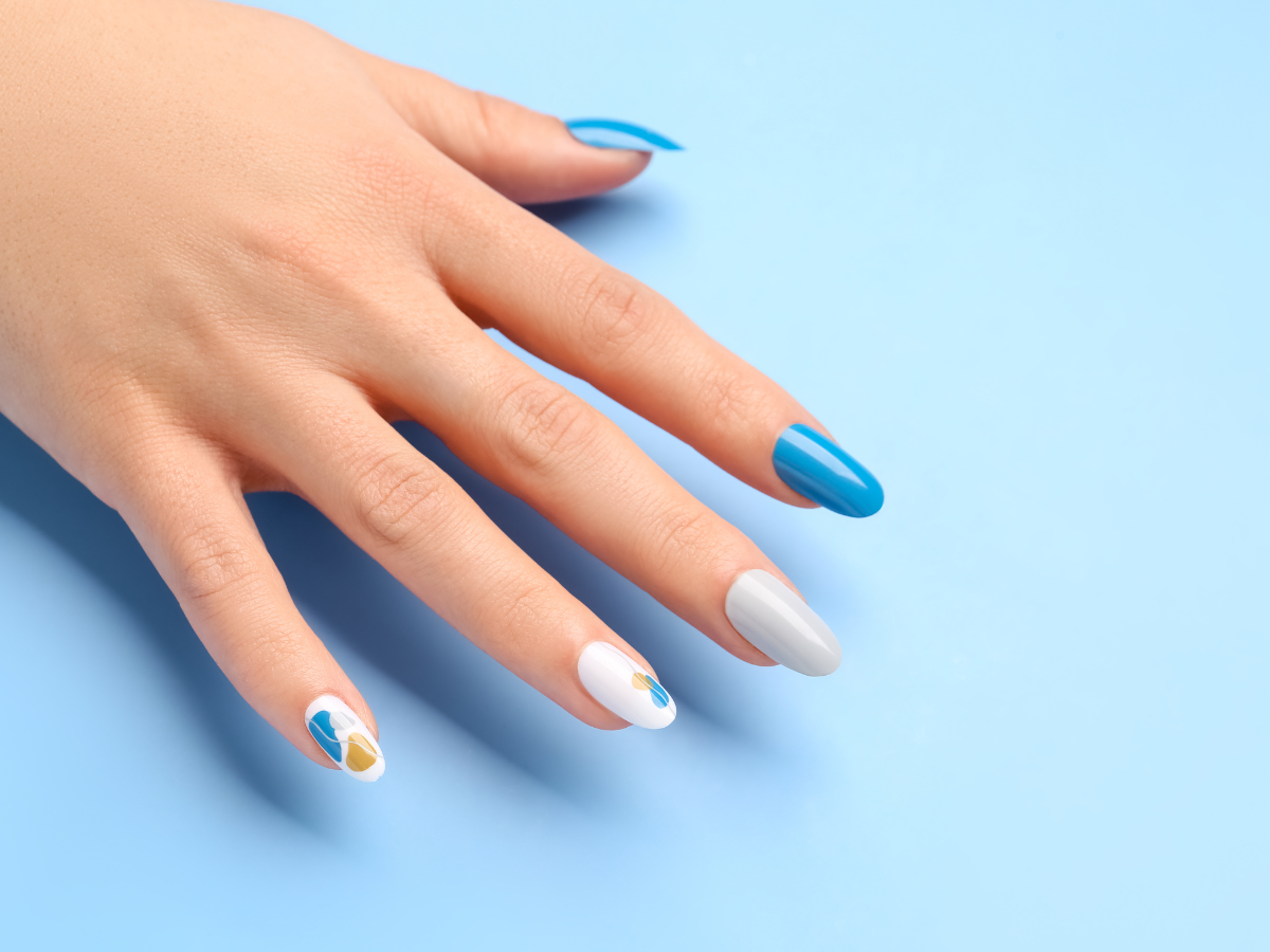 Unhas para rejuvenescer a mão