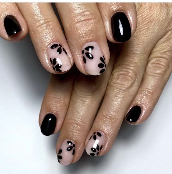 Unhas pretas Foto Pinterest