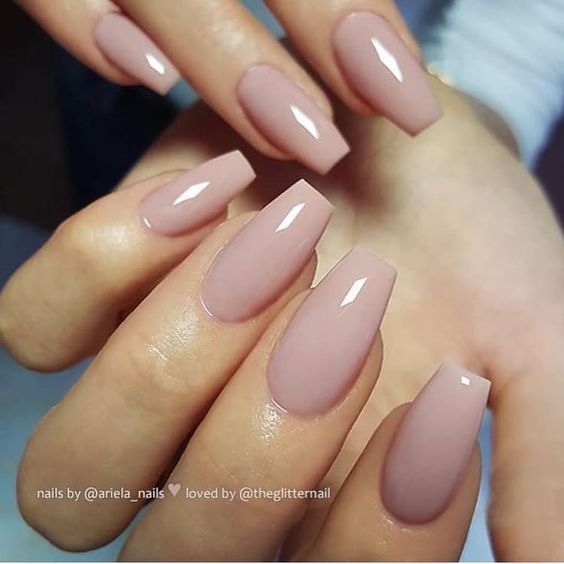 Nude Básica - cores unhas decoradas