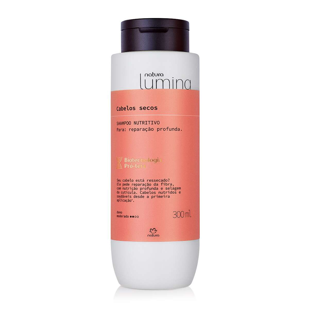 Shampoo Nutritivo Cabelos Secos Natura Lumina 