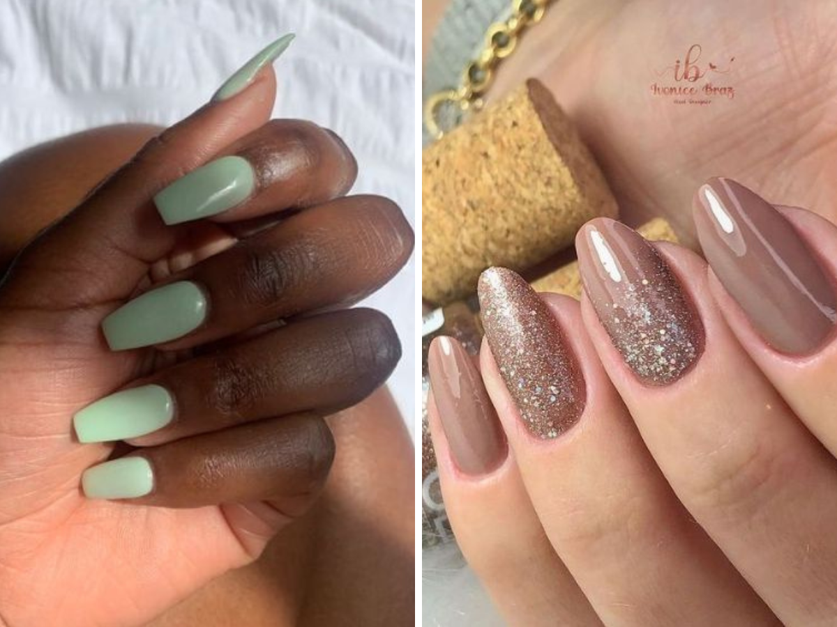 Unhas decoradas que combinam com mulheres maduras