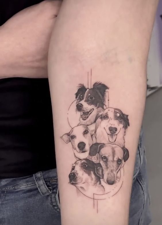 Tatuagens de pets -tipos de tattos para idosas