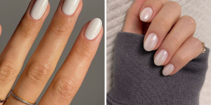 Unhas almond curta