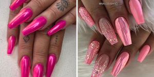 Unhas Decoradas Rosa