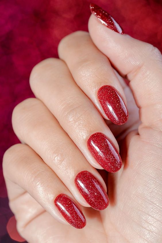 Vermelho Glitter (Pinterest)