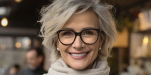 Cortes de cabelo modernos para mulheres de 60 (Pinterest)