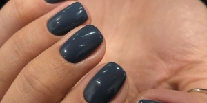 Esmalte cinza tendência