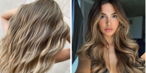 mechas Balayage coisa linda demais