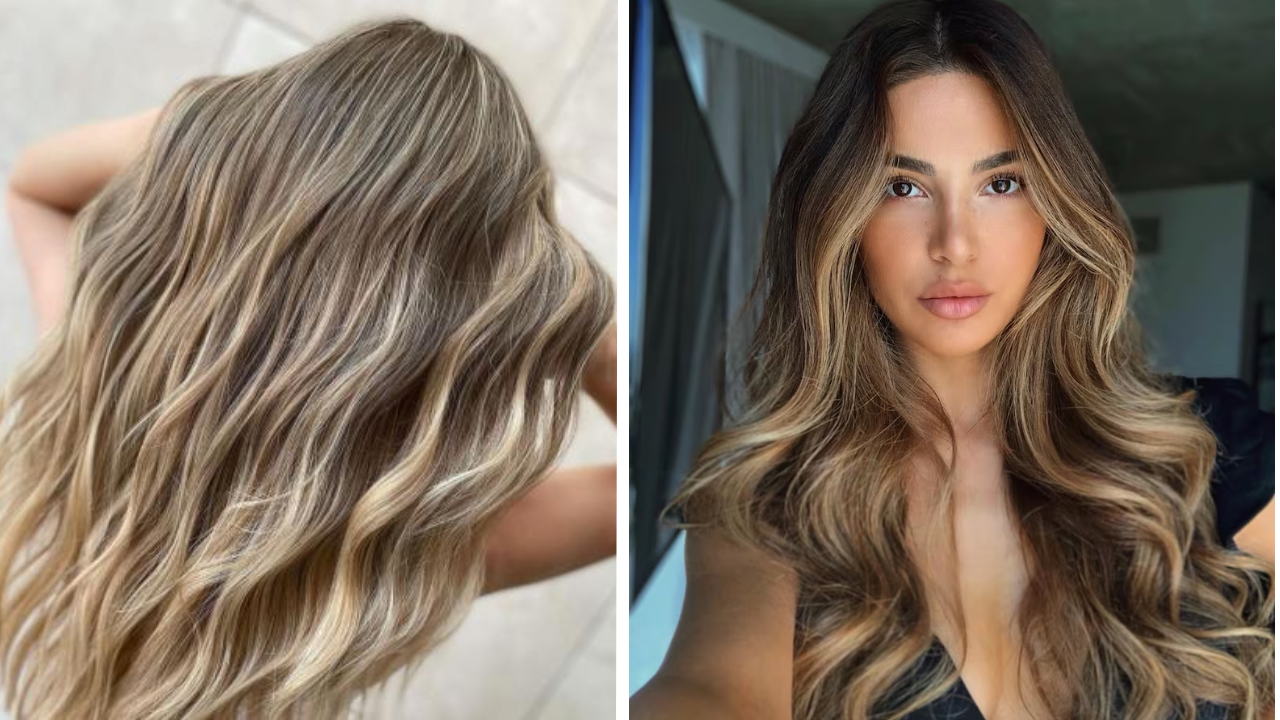 mechas Balayage coisa linda demais