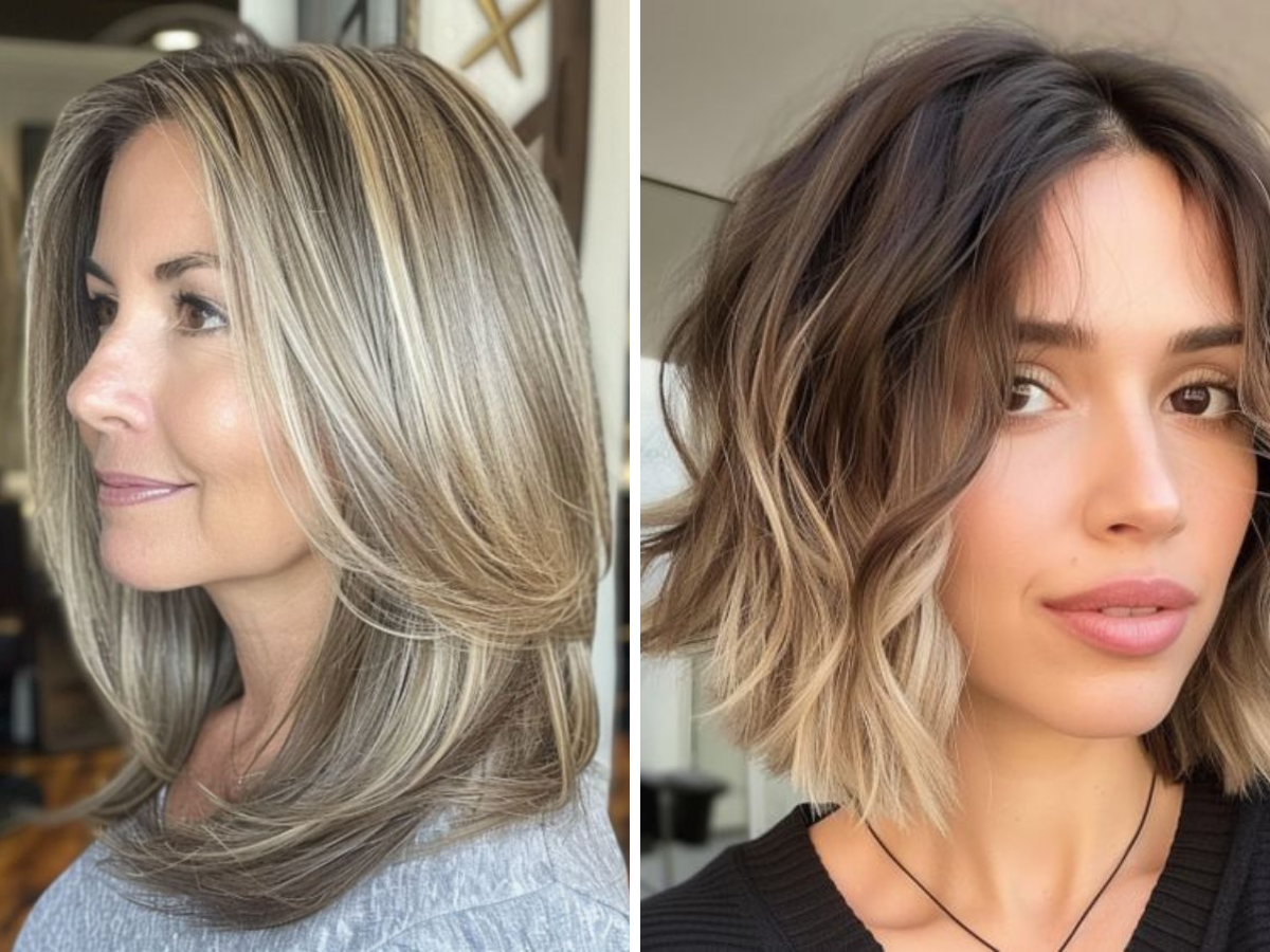 mechas de cabelo mulheres 30 a 50 anos