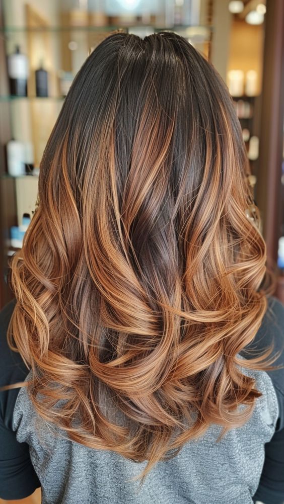 Mechas Mel (Pinterest) - mechas loiras para cabelo castanho