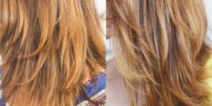 corrigir mechas alaranjadas do cabelo loiro