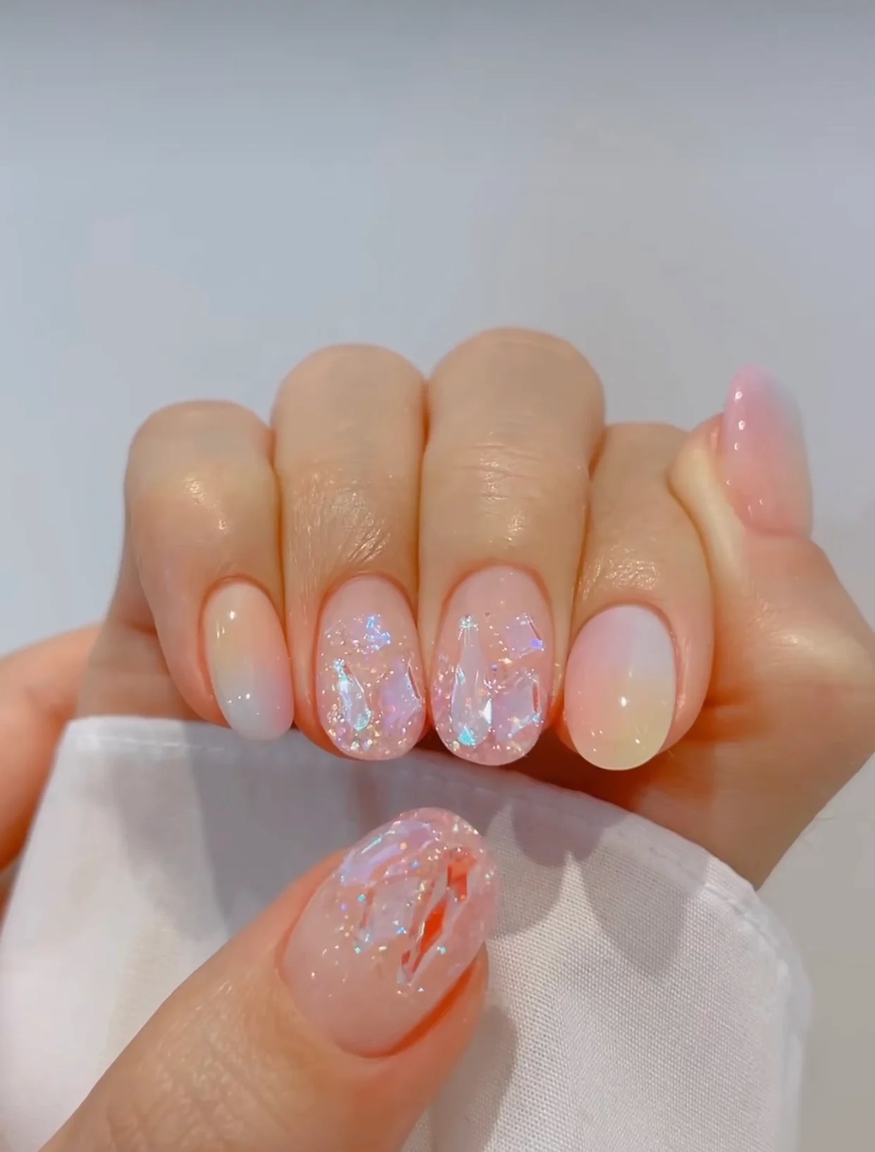 manicure coreana em gel