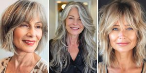 cortes de cabelo com efeito lifting para mulheres de 60 anos em 2025