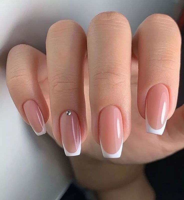 unhas quadradas francesinhas